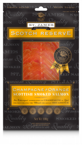 Scotch Reserve - Scottish Smoked Salmon infused with Champagne & Orange